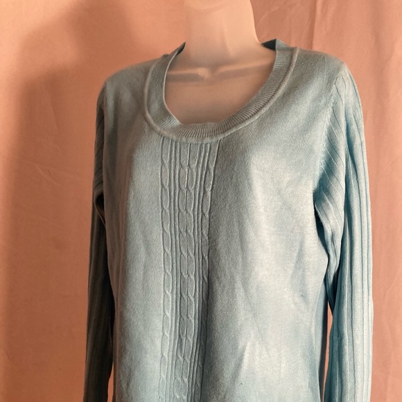 Sweater lg 12/14 blue white stag - Picture 2 of 15